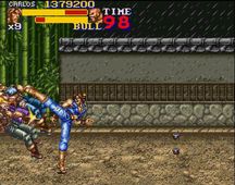 une photo d'Ã©cran de Final Fight 2 sur Nintendo Super Nes